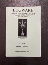 4.10.1997. Edgware Town v