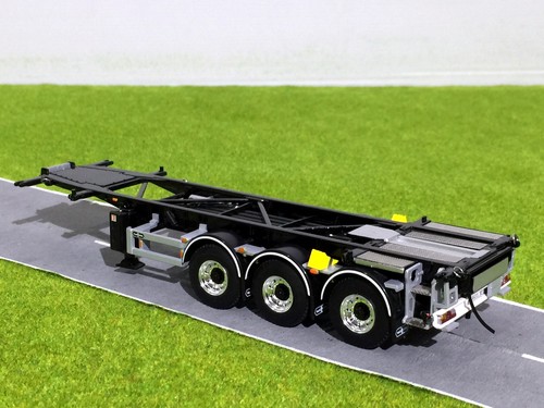 Container trailer for swapbody - container,