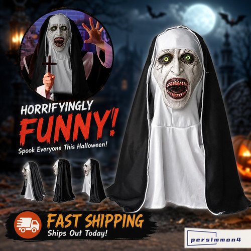 Cos the nun full head - head, mask