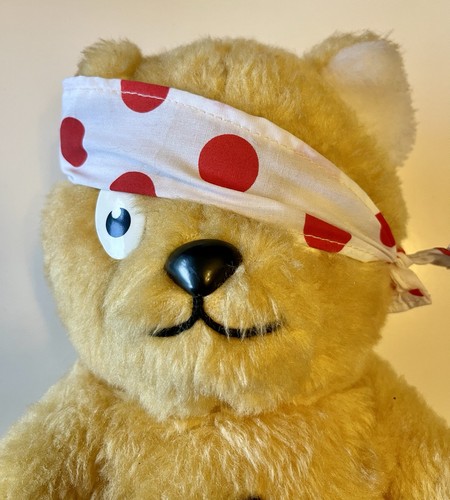 Vintage original pudsey bear - original,