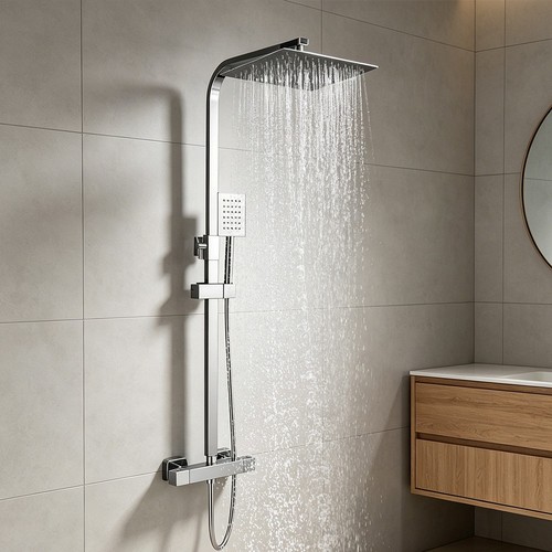 Bathroom thermostatic exposed - thermostatic,