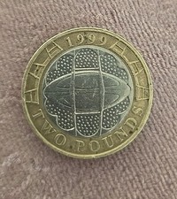 1999 Rugby World Cup £2 Two