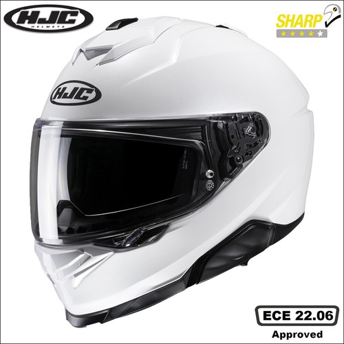 Hjc i71 plain full face - plain,