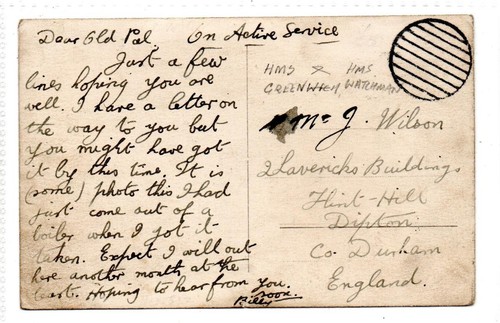 Ww1 picture postcard with - ww1,