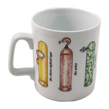 Cabbages & Condoms Handcrafts Novelty Ceramic Coffee Tea Fun Mug