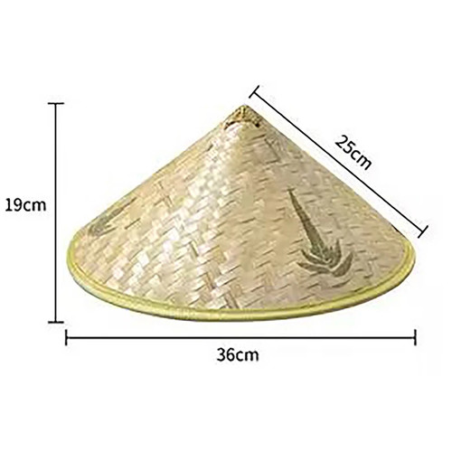 Bamboo hat chinese rattan - chinese,