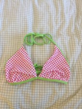 NEW Fat Face Spotty Bikini Top