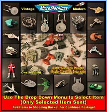 Micro Machines / Micro Brands Star Trek, Star Wars Spaceships Figures Cars +More
