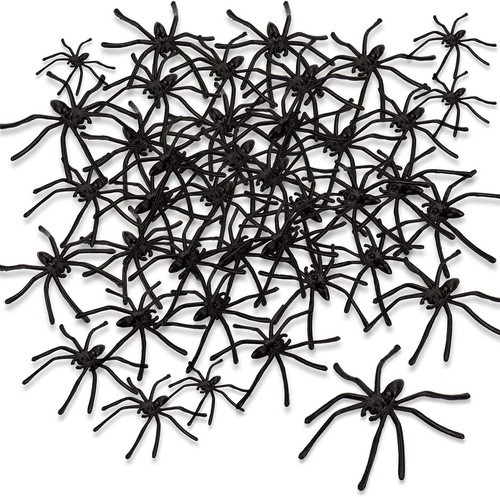 Fake spider black toys - 24,