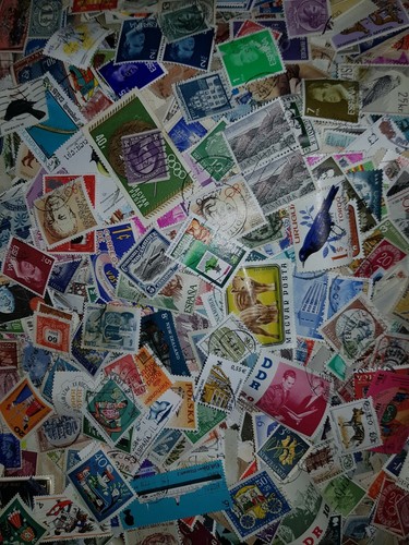 Mixed world stamps lots - stamps., of