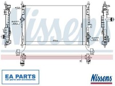 Radiator, engine cooling for