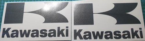 Kawasaki logo vinyl decal - 2x,