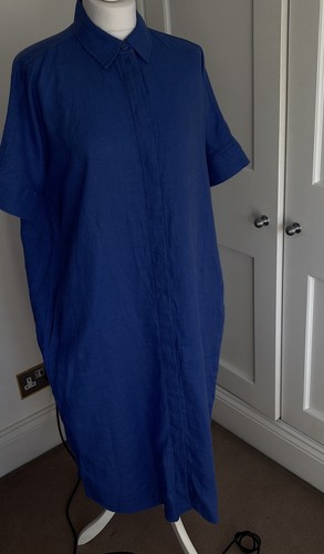 Cos linen blue - linen, shirt