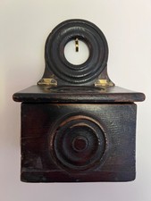 Antique wooden salt box - antique,