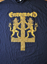 Entombed Band Navy Color Shirt