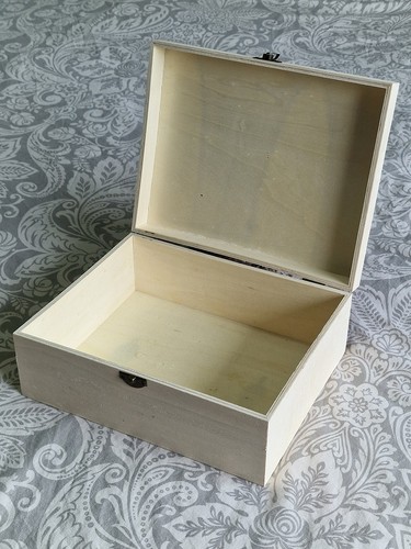 Wooden box blank - box, birch