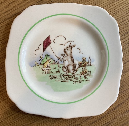 Vintage bunnykins plate - vintage,