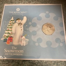 Royal Mint 2022 Snowman and the Snowdog