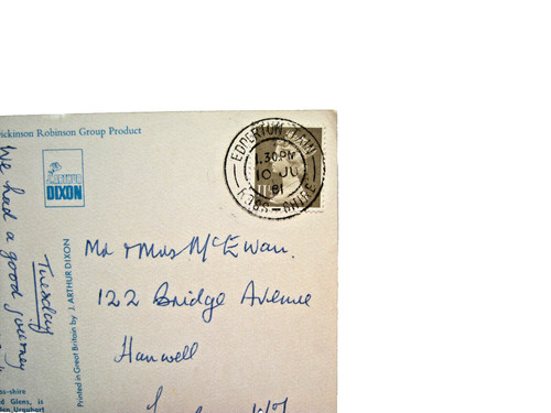 Postmark edderton tain - -,