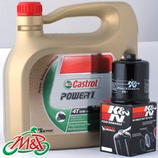 Yamaha FZ 1 Naked ABS 2011 Castrol K&N Oil Filter Kit