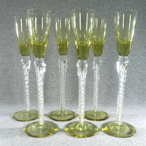 Air twist stem yellow clear - stem,