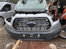 FORD TRANSIT MK8 COMPLETE FRONT BUMPER LIMITED 2014-2019 MOONDUST SILVER