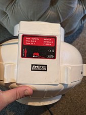 Rhino 8 Inch 200mm Inline High Power Fan 950m3 Per Hour Hydroponics