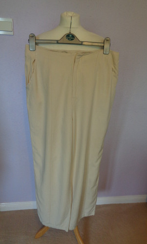 Trousers size14 primark beige - size14,