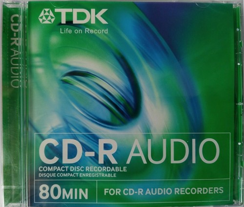 Tdk r80 rx80jca audio - cd-r80,