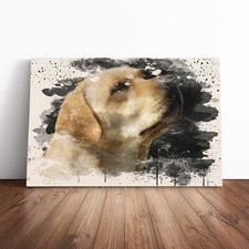 Yellow Labrador Dog (2) Canvas