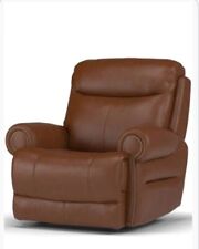 BENTON LEATHER ARMCHAIR, BROWN RRP £1,149.99