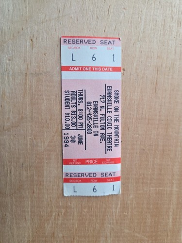Vintage movie ticket - vintage,