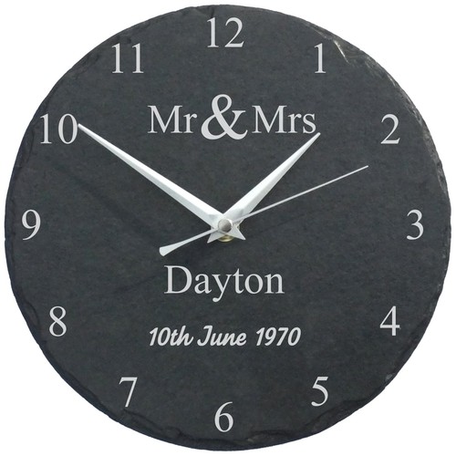 Personalised and mrs slate - personalised, mr