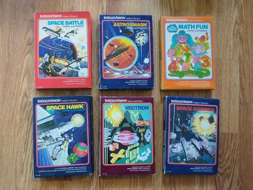 Intellivision game bundle - bundle, x6