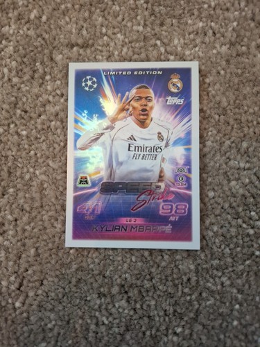 Match attax 2025 2026 kylian - match,
