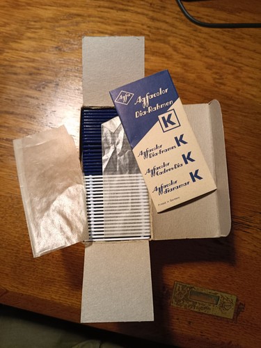 Agfa 35mm slide mounts with - mounts,