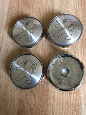 4x Peugeot Alloy Wheel Hub