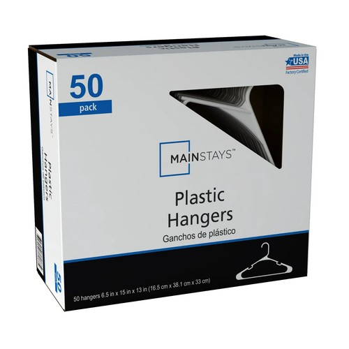 Mainstays clothing hangers 50 - clothing, hangers,