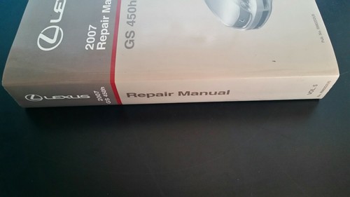 2007 lexus gs450h service - gs450h,