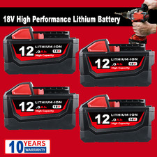 4X Battery 12.0Ah FOR