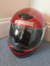 Motorbike/motorcycle/moped helmet, Shark RSF Fusion Red Medium M/57, used