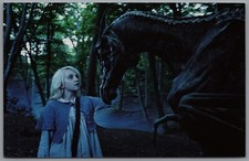 Harry Potter Order Of The Phoenix Luna Lovegood & Thestral Winged Horse Postcard