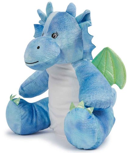 Blue dragon plush - blue,