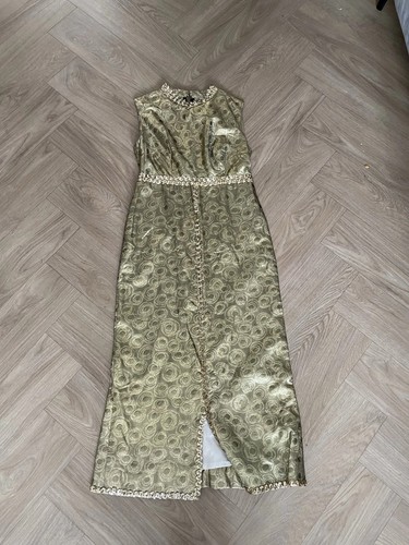 Vintage 70s gold brocade - 70s,