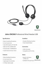 Jabra ENC060 USB Wired Headset