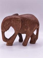 Hand Carved Wooden Elephant