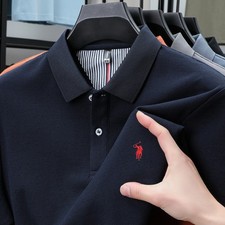 Men's Summer Embroidered Polo