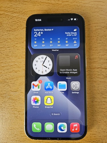 Apple iphone pro - 14, gold