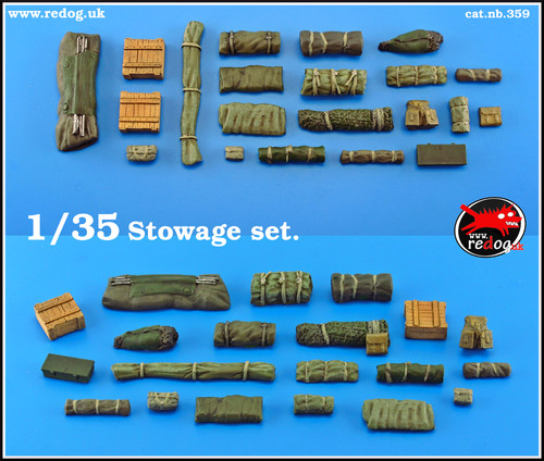 Redog stowage set - 1/35,