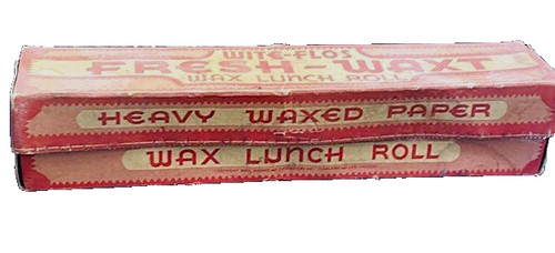 Vintage wite flos - vintage, waxed